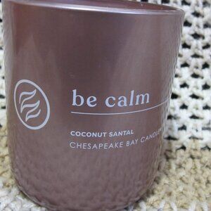 New - Yankee Candle/Chesapeake Bay Be Calm 13 oz Candle